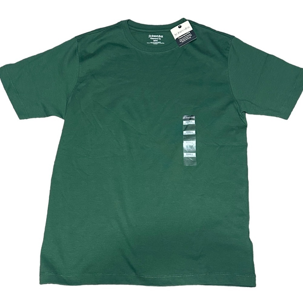 St. John's Bay Green Men's T-Shirt Size Small NWT